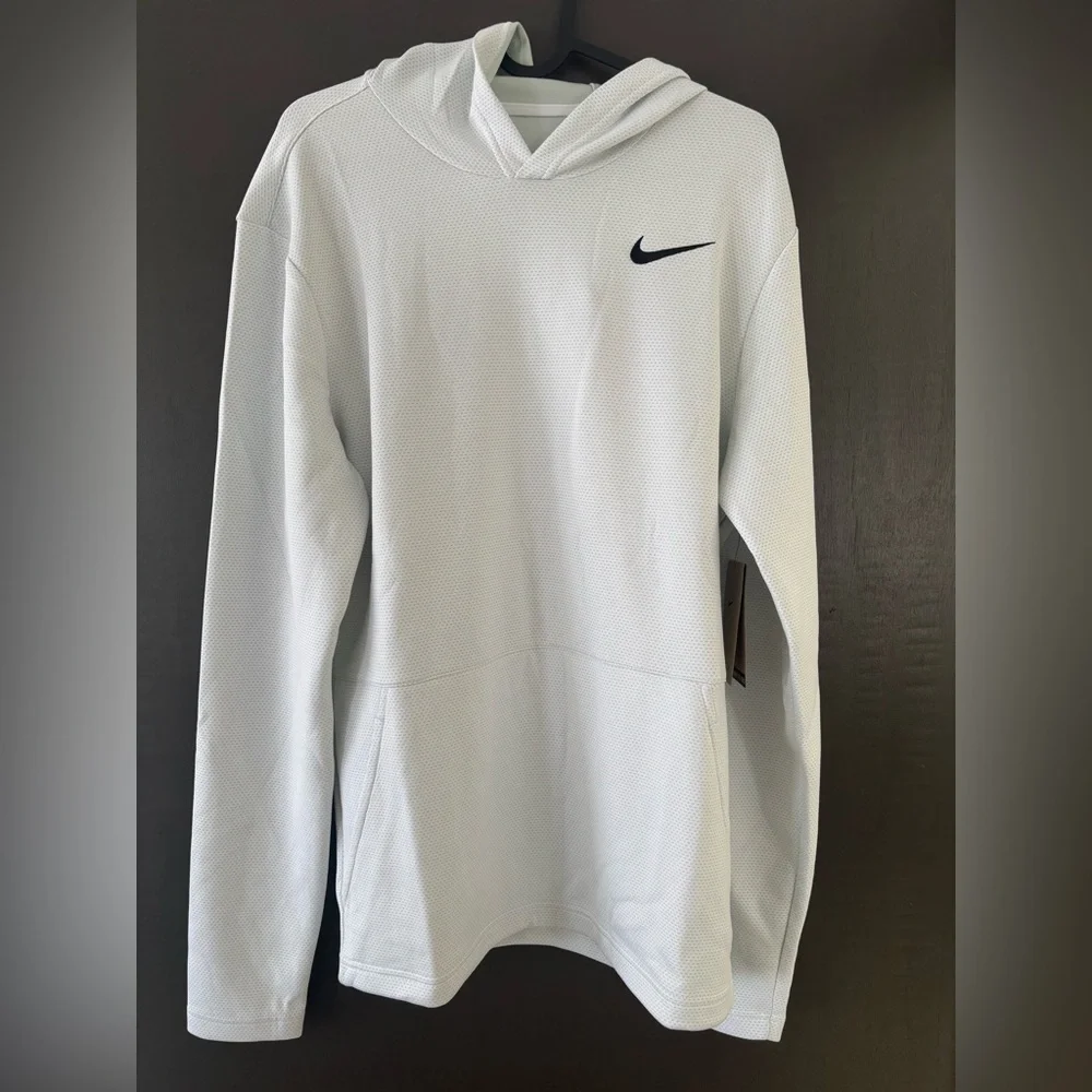 Nike Victory Dri-FIT Therma Flex Golf Hoodie - White - Size Small - NWT